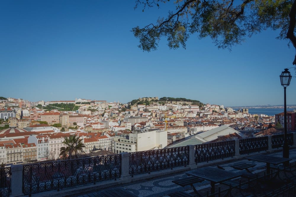 centro de lisboa portugal paradas
