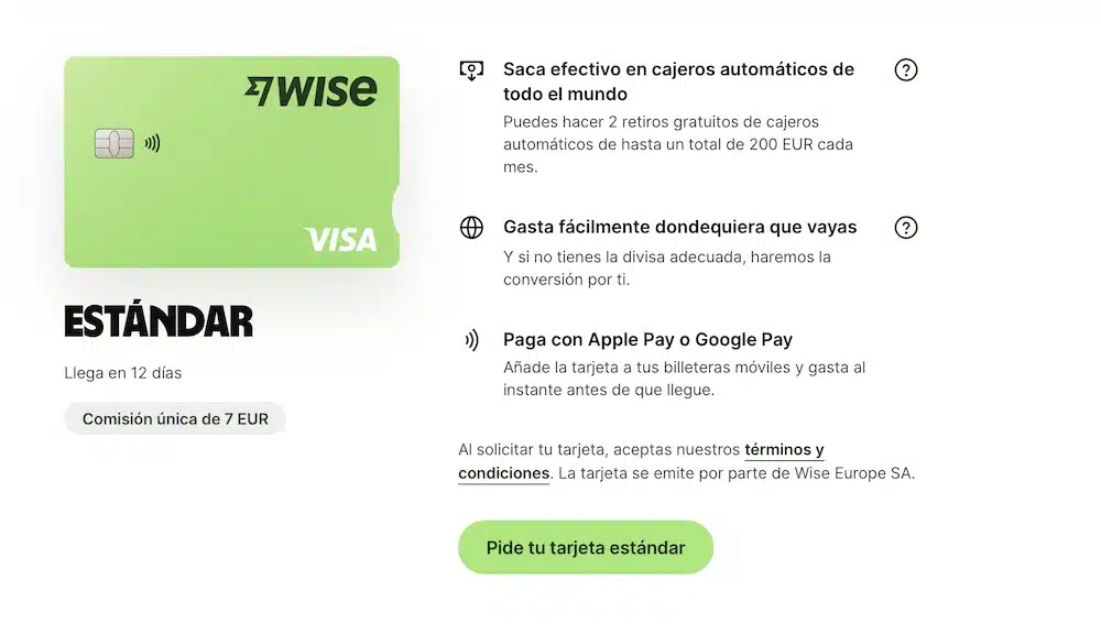 tarjeta wise opiniones reales